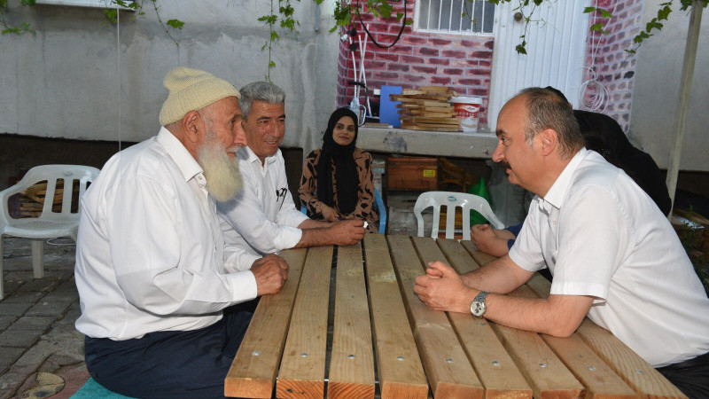 Şehit Baba’ya ‘Babalar Günü’ ziyareti