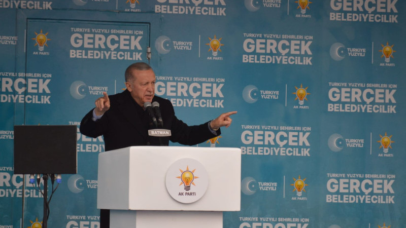 Cumhurbaşkanı Erdoğan Batman’dan muhalefeti hedef aldı
