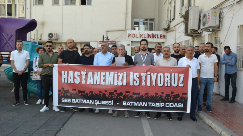 Batman'da sağlıkçılardan önemli talep