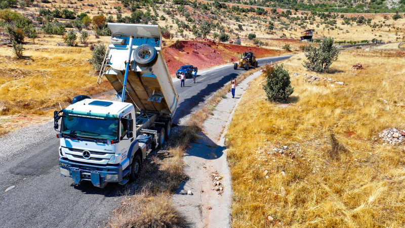 Becirman yolu tamamlandı