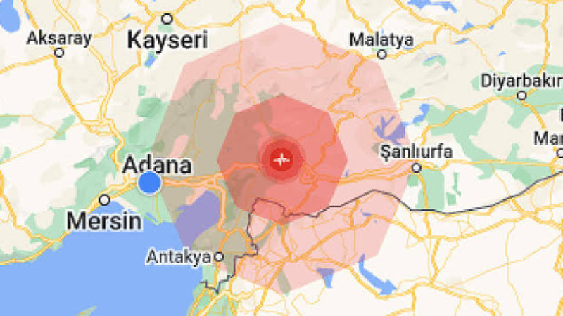 5.0 şiddetinde deprem meydana geldi