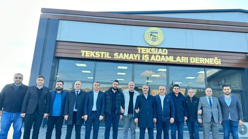 Şansi, OSB'deki tekstil üreticileriyle buluştu