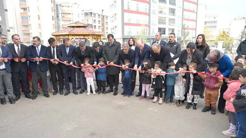 Selahaddin Eyyübi Anaokulu törenle hizmete açıldı