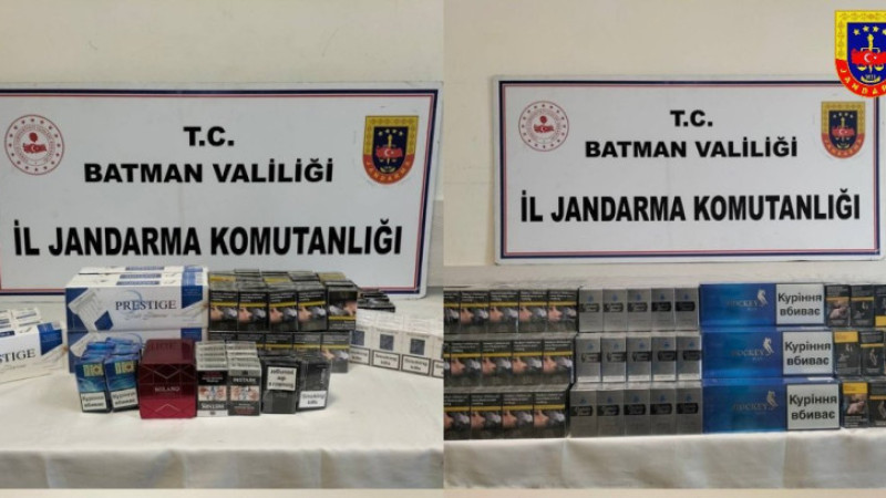 Batman’da kaçakçılara darbe