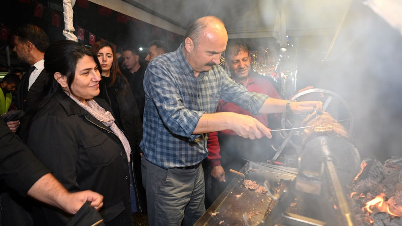 Gastronomi Festivali’nde esnafla buluştu