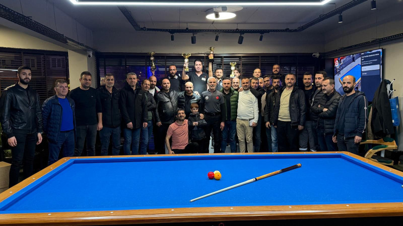 Bilardo İl Şampiyonası sona erdi