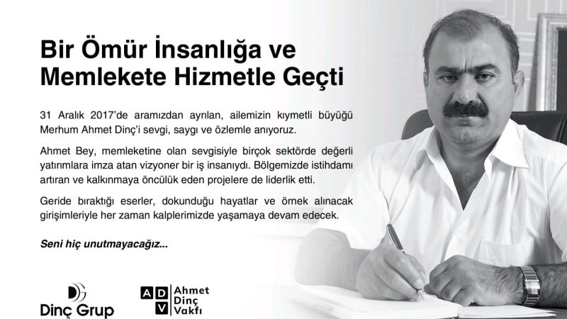 Bir Ömür İnsanlığa ve Memlekete Hizmetle Geçti