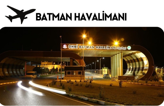 Batman Havalimanı'nı bir ayda 54 bin yolcu kullandı