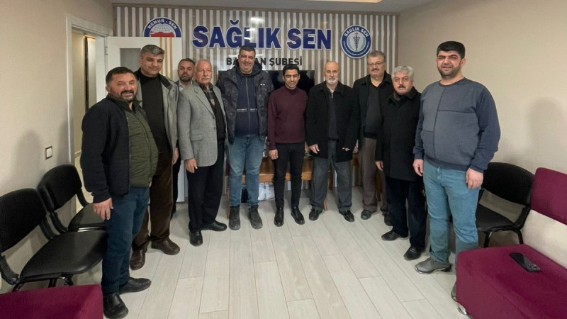 Saadet Partisi'nden Sağlık Sen Batman Şubesine Ziyaret